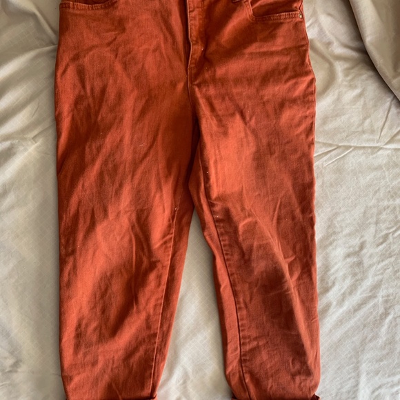 Orange jean/caprees - Picture 5 of 6